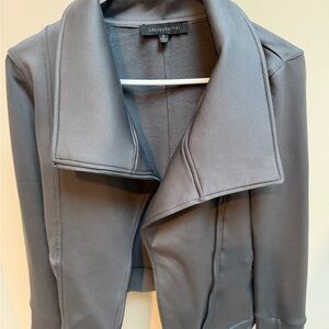 Dance & Marvel Women's Gray Moto Jacket